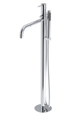 ELETTA art. 165207 Set parte esterna - Miscelatore colonna vasca da terra con deviatore e doccetta. Sistema Unibox