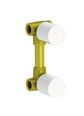 ELETTA art. 730332EL Set parte incasso - Miscelatore doccia incasso con deviatore meccanico 2 uscite