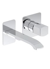 SON PRO art. PE163954VI   Set parte esterna Logico - Miscelatore lavabo a parete con bocca a sinistra o destra