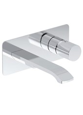 MON PRO art. PE162950VI Set parte esterna - Miscelatore lavabo a parete con bocca a sinistra