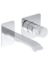MON PRO art. PE162954VI  Set parte esterna - Miscelatore lavabo a parete con bocca a sinistra