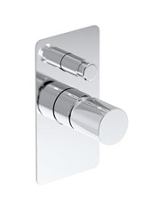 MON PRO art. PE162030 Set parte esterna - Miscelatore doccia incasso con deviatore automatico 2 uscite