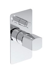 SON PRO art. PE163030 Set parte esterna - Miscelatore doccia incasso con deviatore automatico 2 uscite