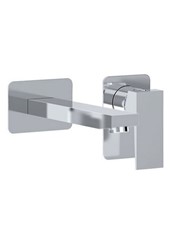 TOVO art. PE164954VISL Set parte esterna - Miscelatore lavabo a parete con bocca a sinistra