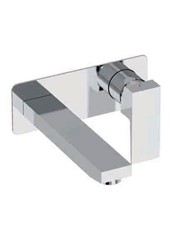 TOVO art. PE164950VISL  Set parte esterna - Miscelatore lavabo a parete con bocca a sinistra