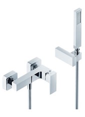 TOVO art. 164150 Miscelatore doccia esterno con doccetta e flessibile m 1,50