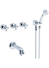 ANAIS  art. 405 Doccia incasso cinque fori con deviatore, bocca e doccetta