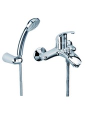 DESIA art. 7210  Miscelatore vasca esterno con doccetta e flessibile m 1,50